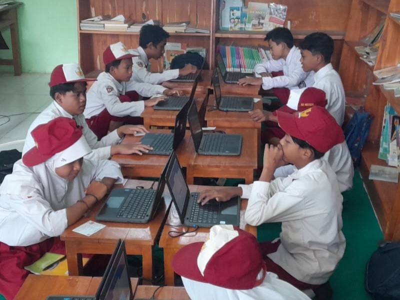 Simulasi TKA Berjalan Lancar di SDN 6 Kayumas